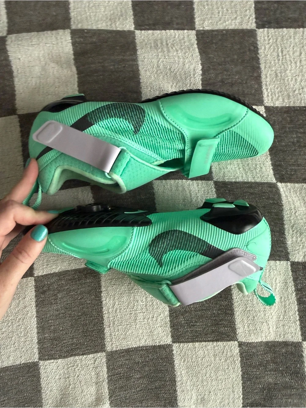 Nike super RepMint Green Slip-On cycle shoes